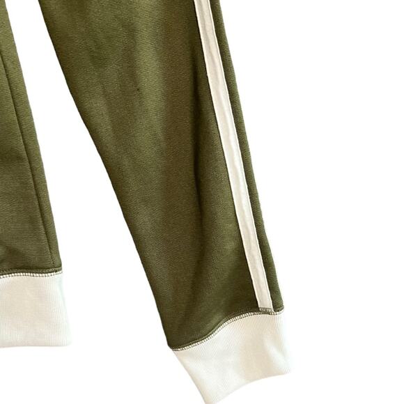 Hollister Surf Track Jacket Womens Med Full Zip Olive Green West Coast Coastal - Picture 3 of 8